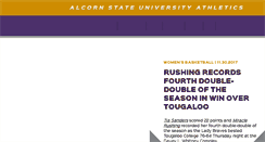 Desktop Screenshot of alcornsports.com