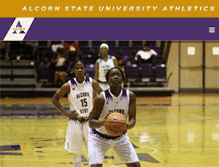 Tablet Screenshot of alcornsports.com